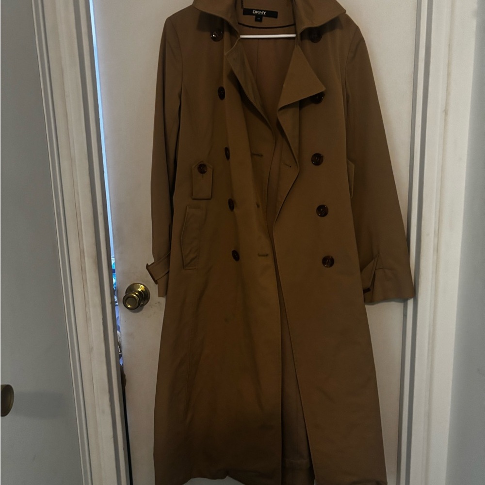 DKNY Women's Tan Trench Coat